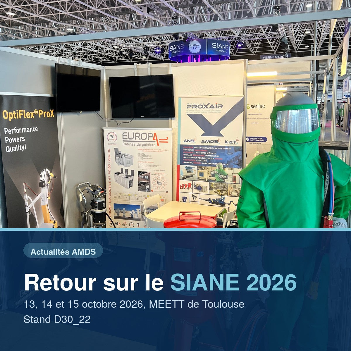 Retour sur SIANE Industries 2026 : AMDS au MEETT de Toulouse