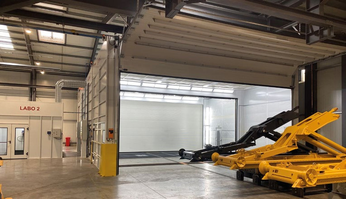 Cabine de peinture industrielle sur mesure EUROPA