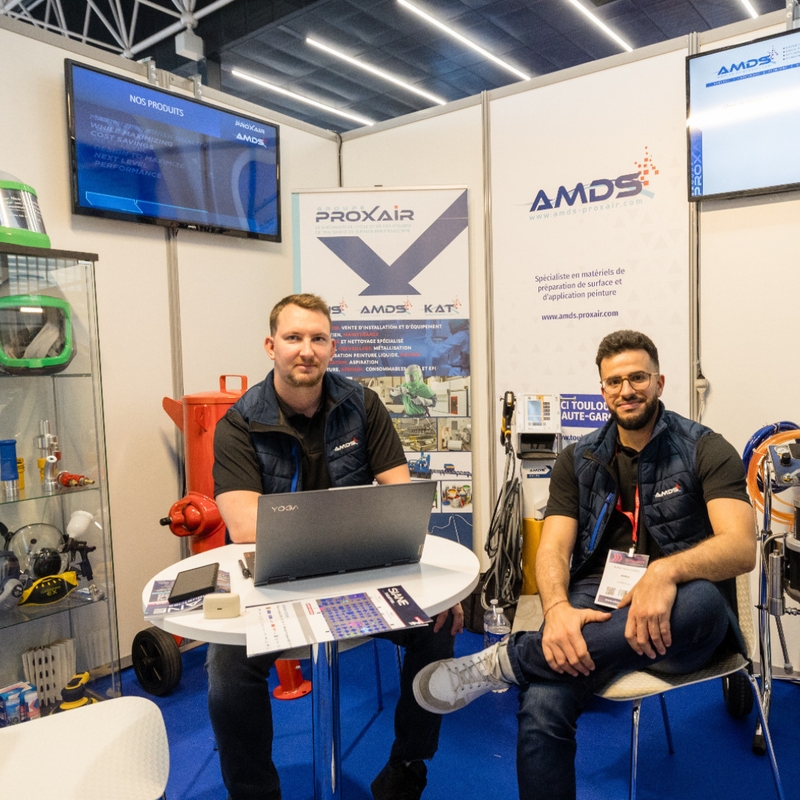 Photo stand AMDS au salon de siane 2025
