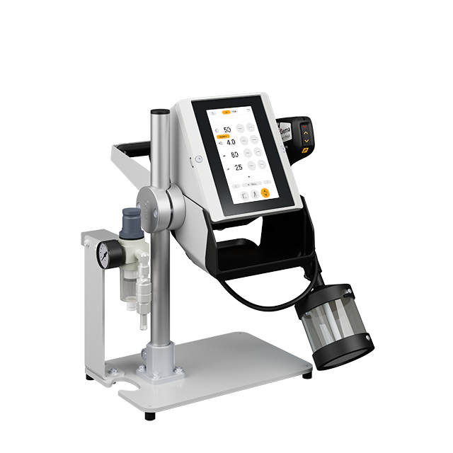 Gema OptiFlex ProX C – Appareil de poudrage de table à gobelet