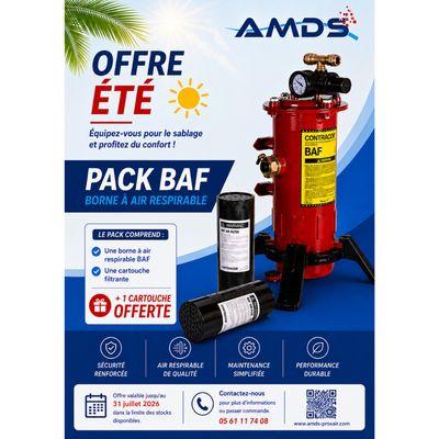Borne air respirable BAF