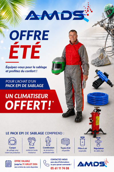Pack EPI de sablage aerogommage complet