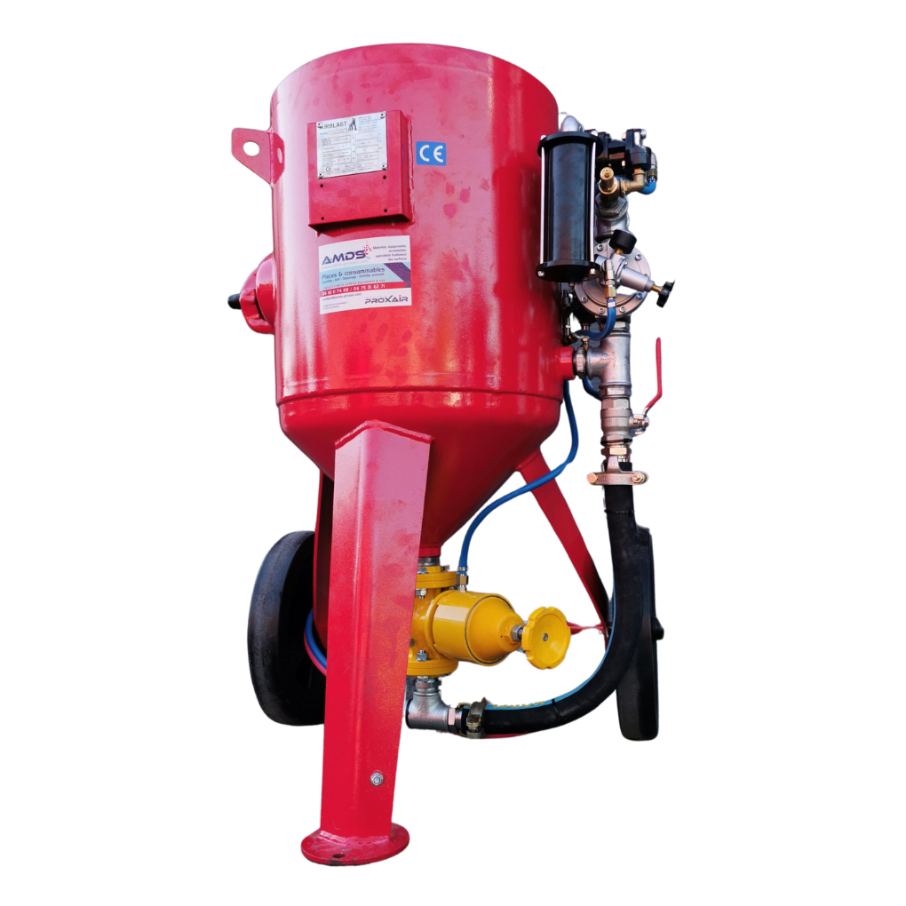 Aérogommeuse 100L