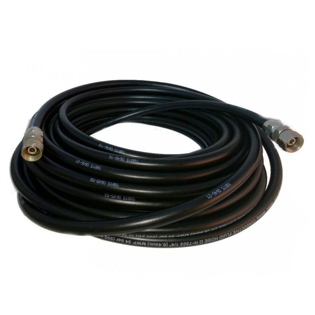 Raccord produit nps 1/4" pour tuyau produit noir